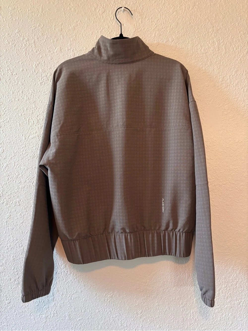 The North Face Tekware Grid Water Repellent Quarter Zip Pull Over - Picture 3 of 5